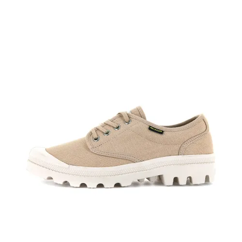 Палладий PALLABROUSSE Оксфорд Противоскользящий Устойчивый к истиранию Дышащий Низкий Топ Кеды Мужские Хаки