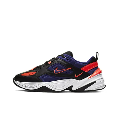 Nike M2K Tekno Дышащий и Легкий Низкий Топ Тефлоновая Подошва Мужские Синие Черные Кроссовки