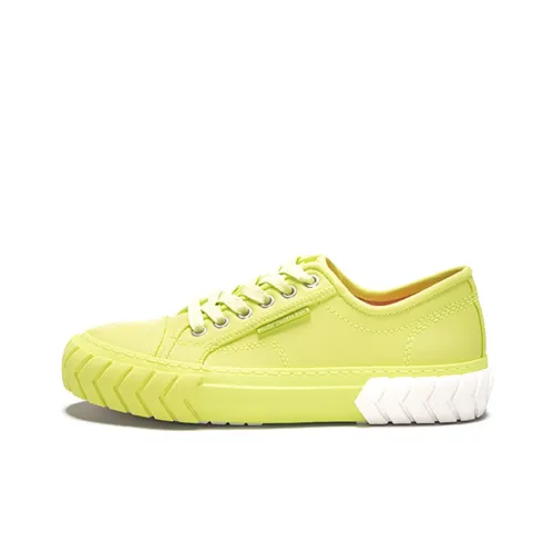 Both Tyres Low Топ Кеды Унисекс Неоново-желтый
