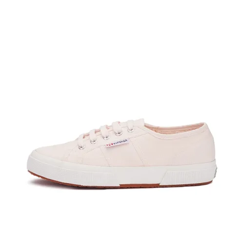 SUPERGA Дышащие противоскользящие и устойчивые к истиранию низкие кеды женские розовые