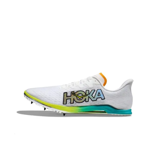HOKA ONE ONE Cepr U Cielo X2 Md Устойчивый к истиранию Дышащие Низкие Беговые кроссовки Унисекс Белые