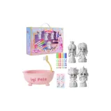 Модель 4, окрашенные куклы, подарочная коробка (Любовная принцесса + Временная принцесса + Ледяная принцесса + Дух принцесса)