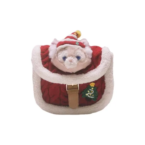 Disney Теплая зима Полиакрилонитрил Сумка через плечо Стандартная Унисекс Красный Розовый