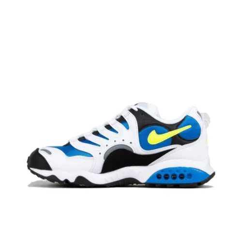 Nike Air Terra Humara Shock Absorbers Slip-Resistant MID Беговые кроссовки Мужские Белый Синий