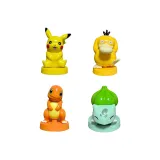 Пикачу & Утка & Маленький Пламя Дракон & Лягушка Семя