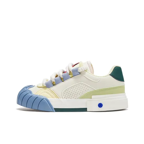 Feiyue Скейтборд Кроссовки Низкие Топ Экрю Женские