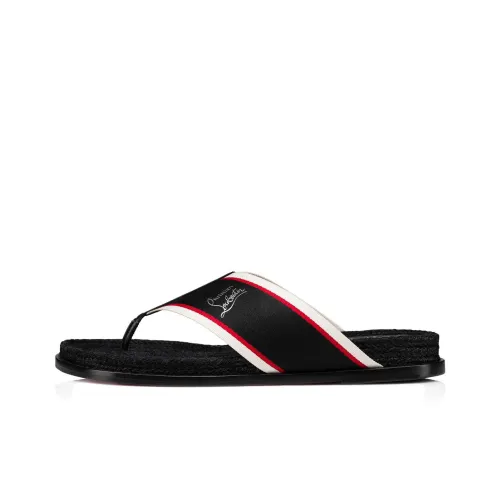 Christian Louboutin Hot Flip Сандалии Мужские Черные