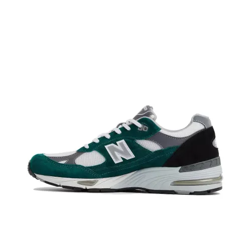 New Balance NB 991 Low Топ Беговые кроссовки Мужской Зеленый