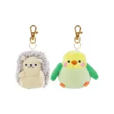 Телескопическая застежка енот + попугай Комбо