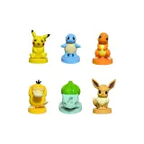 Шесть: Пикачу & Jeni Черепаха & Маленький Пламя Дракон & Утка & Лягушка Семя & Eevee