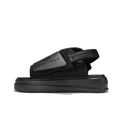 NORVINCY Спортивный Наклеенный MID Топ Пляжные Сандалии Унисекс