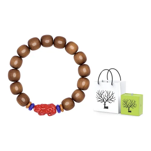 LIBALU Сандаловое дерево Браслеты Унисекс
