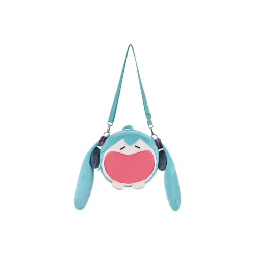 BEMOE Hatsune Miku Очаровательная UWA Коллекция Мягкий Wa Плюшевый Smiley Плюшевый It-Сумка Рюкзак Сумка через плечо Мерч по IP