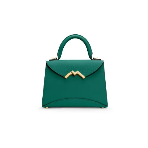 Moynat Сумка через плечо из коровьей кожи маленькая сумка женская зеленая
