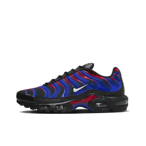 Nike Air Max Plus Low Top Повседневная обувь Мужская Черный Синий Красный