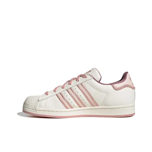Adidas Originals SUPERSTAR LOW Топ Скейтборд Кроссовки Женские Белые Красные