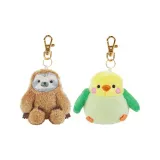 Телескопическая застежка с ленивцем + попугай комбинация