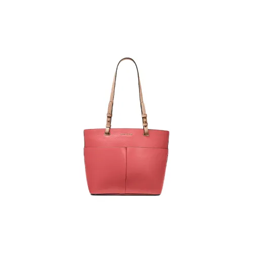 MICHAEL KORS Личий зернистый текстурная кожа сумка-тоут сумка для покупок сумка среднего размера женская красная