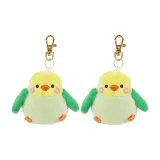 Телескопическая пряжка, подвеска в виде попугая, пара