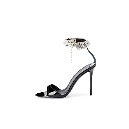 Giuseppe Zanotti GZ Intriigo One Ремешок Сандалии 9 см Женские Черные