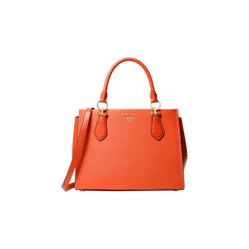 MICHAEL KORS Marilyn Кожа Сумка Сумка через плечо Сумка через плечо Средняя Женская OPTICAL Оранжевая