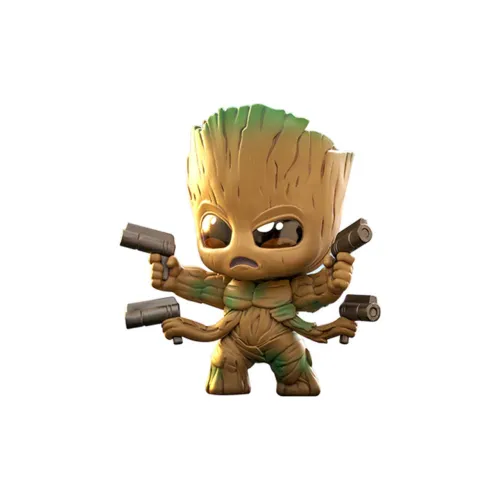 Hot Toys Marvel Guardian OF The Galaxy 3 Грут COSBABY S Мини Коллекционная Кукла Фигурки в стиле Chibi