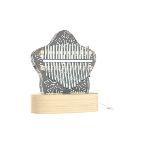 Горилла Кристальная Ночник Kalimba Включает Оригинальный Портативный Коробка для Хранения 17 Звуковых Kalimba