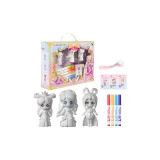 Модель B 3 Окрашенные куклы в подарочной коробке (Принцесса Лин + Принцесса Лори + Павлин)