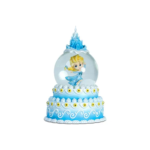 DISNEY FROZEN Эльза Вечеринка Торт Кристальный Шар Музыкальная коробка Мерч по IP