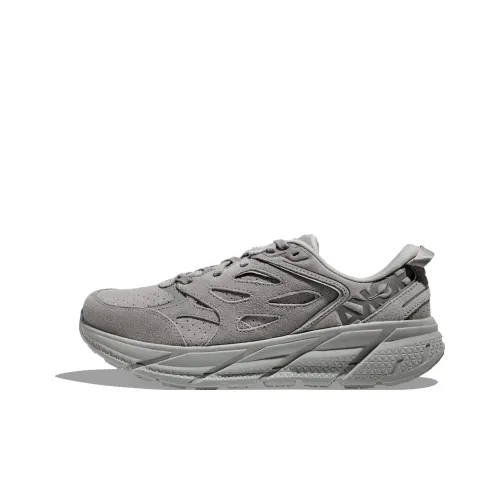HOKA ONE ONE Clifton L Беговые кроссовки Низкий Топ Серый Мужской