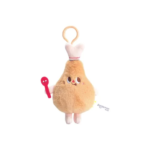 POTDEMIEL Gourmet Collection Жареная Курица Девушка Кукла Плюшевая Подвеска