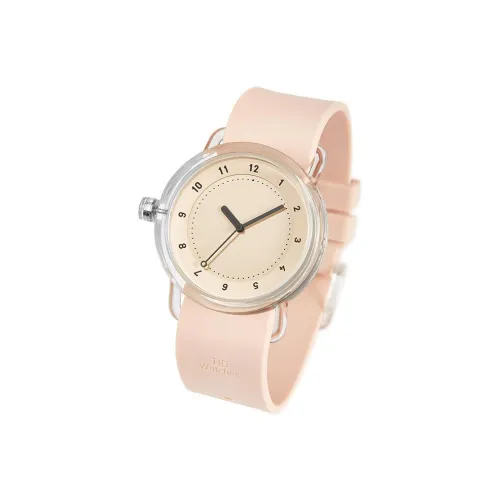 TID WATCHES Наручные часы Кварцевый механизм Силиконовый ремешок из кожи 38 мм розовый циферблат унисекс браслет коробка