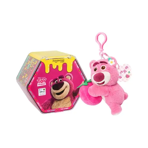 POTDEMIEL X Disney Лотсо Berry Eye Smile Collection Плюшевый Брелок 1 100 Слепых Коробок Один Mystery Коробка Целая Коробка 8 шт