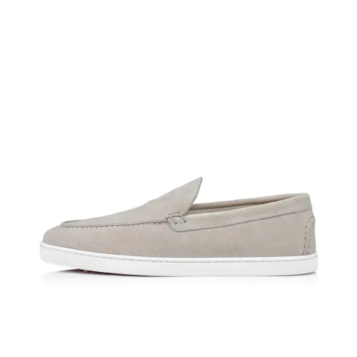 Christian Louboutin Varsiboat Мужские повседневные туфли Low Топ Серый Мужской