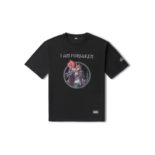 Blizzard ВоВ Королева Sylvanas Короткий рукав T-рубашки мерч по IP