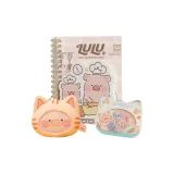 Свинья Ноутбук Наклейка Сумка Брелок Набор