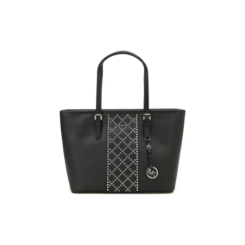 MICHAEL KORS Jet Set Travel Коровья кожа Тоут Сумка Сумка для покупок Сумка на плечо Сумка Женская Черная