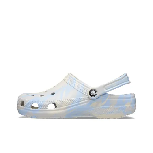 Crocs Классический Marbled Clog Sabo Женские Sapphire Stone Синий