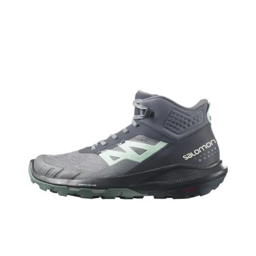 SALOMON OUTpulse Амортизация Износостойкий MID Топ Уличная обувь Женская Серый