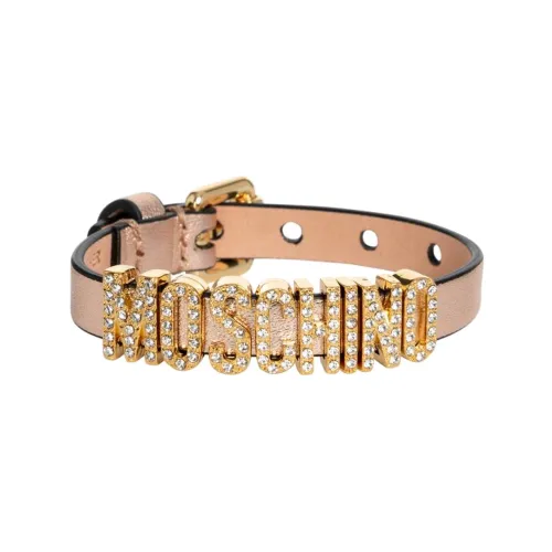 MOSCHINO Наручные повязки Женские Бежевый