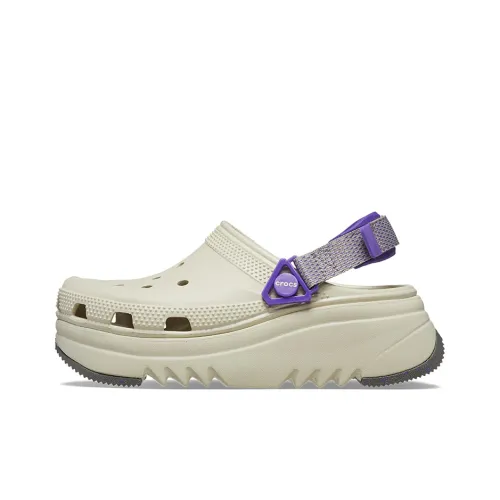 Crocs Hiker Xscape Clog 5cm Унисекс Белый Фиолетовый