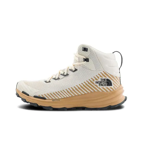 THE NORTH FACE Vectiv Fastpack Futurelight Slip-Resistant Waterproof MID Top Streetwear Женская Белая Умбра