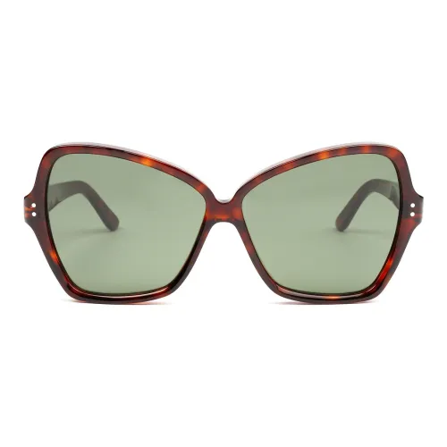 CELINE Ацетат Нерегулярная форма Солнцезащитные очки Женские Черепаховый