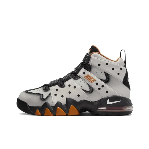 Nike Air Max CB 94 High Топ Винтажные Баскетбольные Кроссовки Унисекс Серый Черный Желтый