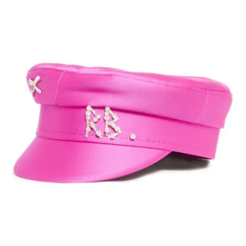 RUSLAN BAGINSKIY Сатиновые береты Женские Розовый Красный