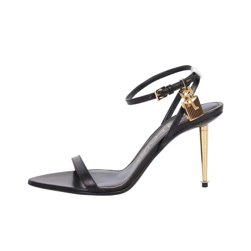 TOM FORD One Ремешок Сандалии Женские Черные