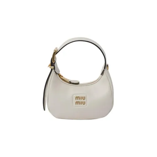 MIU MIU Сумка из кожи сумка через плечо плечевая сумка женская белая