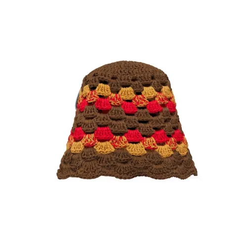 DIOR Шляпы ведра Мужской Коричневый Красный