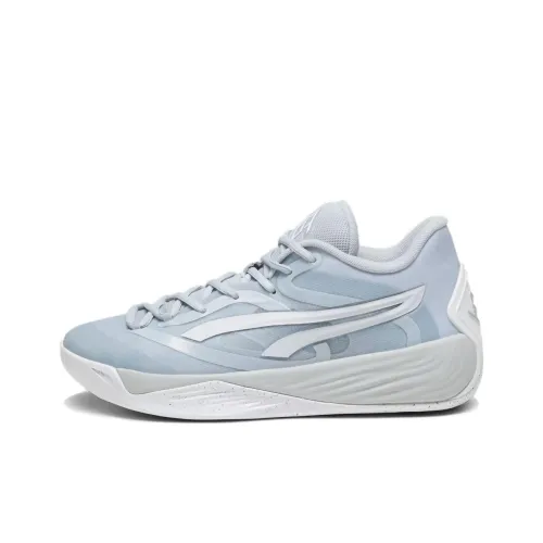 PUMA Stewie 2 Баскетбольные кроссовки Low Топ Платиновый серый, Белый Женские