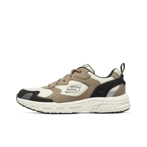 Skechers GO WALK Fle Low Топ Повседневная обувь Мужская Черный Бежевый